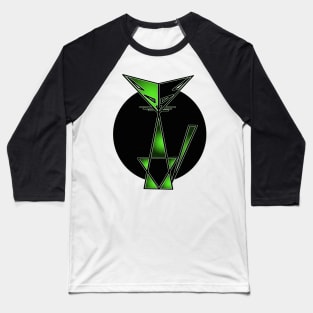 Cat from Mars Baseball T-Shirt